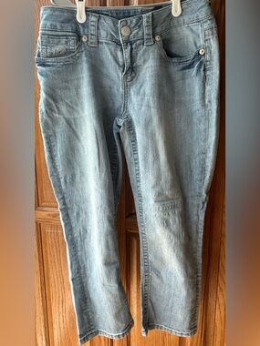 Seven7 Light Blue Skinny Jeans Size 10